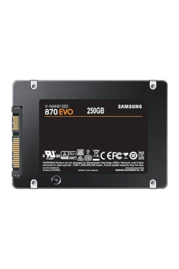 SAMSUNG | 870 EVO 250GB SSD SATA III 2.5 inch | MZ-77E250BW