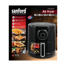 SANFORD | 3.5 Litres Manual Airfryer With Double Pot 1350 Watts | SF2452AF BS