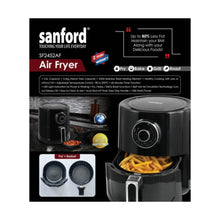 SANFORD | 3.5 Litres Manual Airfryer With Double Pot 1350 Watts | SF2452AF BS