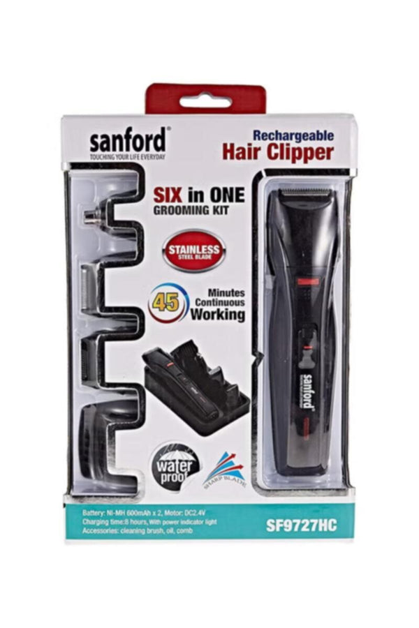 SANFORD | 6 In 1 Grooming Kit | SF9727HC BS