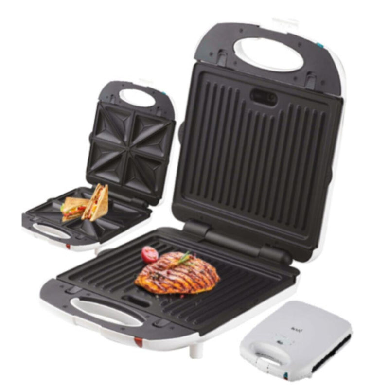 SANFORD | 7 in 1 Detachable Sandwich Toaster 750 Watts | SF5761DST