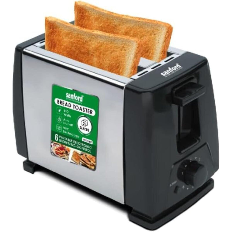 SANFORD | Bread Toaster 2 Slice 800 Watts | SF5743BT BS