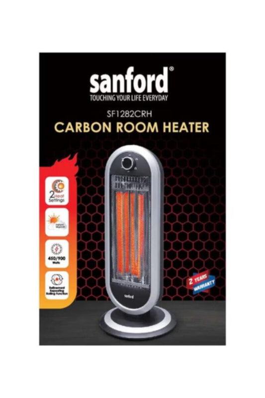 SANFORD | Carbon Room Heater 900 Watts With Remote | SF1282CRH BS