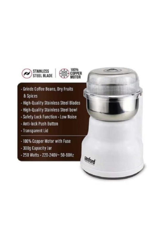 SANFORD | Coffee Grinder 250 Watts White | SF5658CG BS