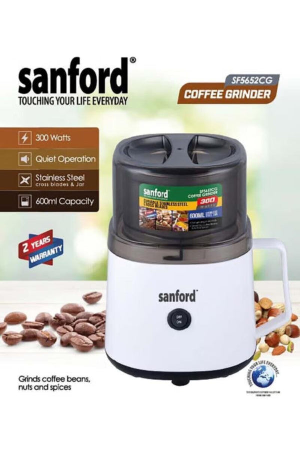 SANFORD | Coffee Grinder 300 Watts White | SF5652CG BS