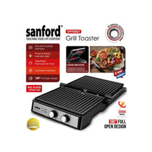SANFORD | Contact Grill 2000 Watts Black | SF9928GT BS