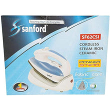 SANFORD | Cordless Ceramic Steam Iron 1200 Watts | SF62CSI