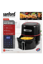 SANFORD | Digital Air Fryer With Double Pot 4.5 Litre Black | SF2451AF BS