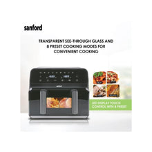 SANFORD | Digital Dual Basket Non-Stick Air Fryer 1700 Watts 9 Litre | SF2459AF BS