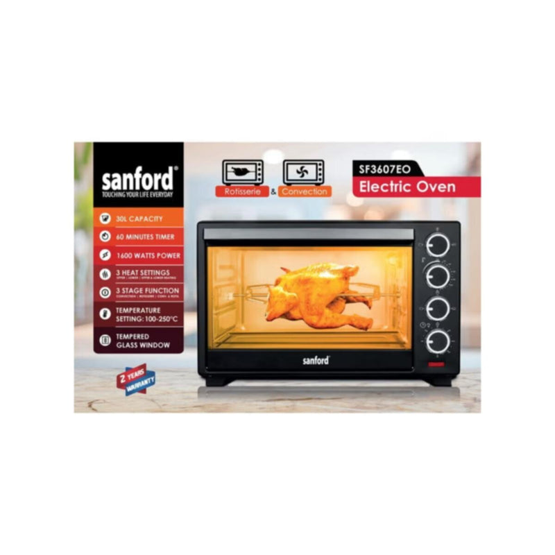 SANFORD | Electric Oven 30 Litre 1600 Watts | SF3607EO BS