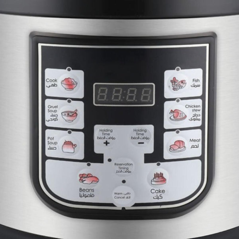 SANFORD | Electric Pressure Cooker 6 Liter With Stainless Steel Inner Pot | SF3200EPC BS A