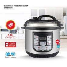 SANFORD | Electric Pressure Cooker 6 Liter With Stainless Steel Inner Pot | SF3200EPC BS A