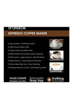 SANFORD | Espresso Coffee Maker 950 Watts | SF1396ECM BS