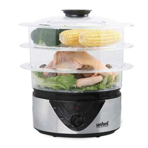 SANFORD | Food Steamer 1000 Watts 8.3 Litre | SF5754FS BS