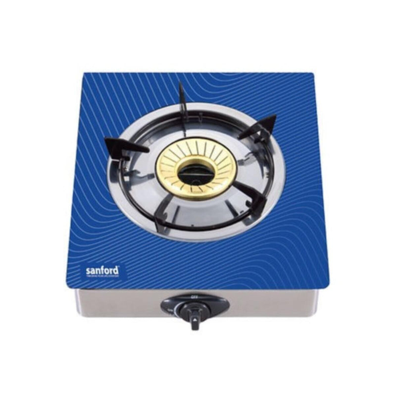 SANFORD | Glass Gas Stove 1 Burner Blue | SF5114GC B