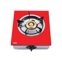 SANFORD | Glass Gas Stove 1 Burner With Flame Supervision Device Red | SF5112GC FSD