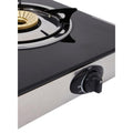 SANFORD | Glass Gas Stove 2 Burner With Flame Supervision Device Black | SF5229GC 2B FSD