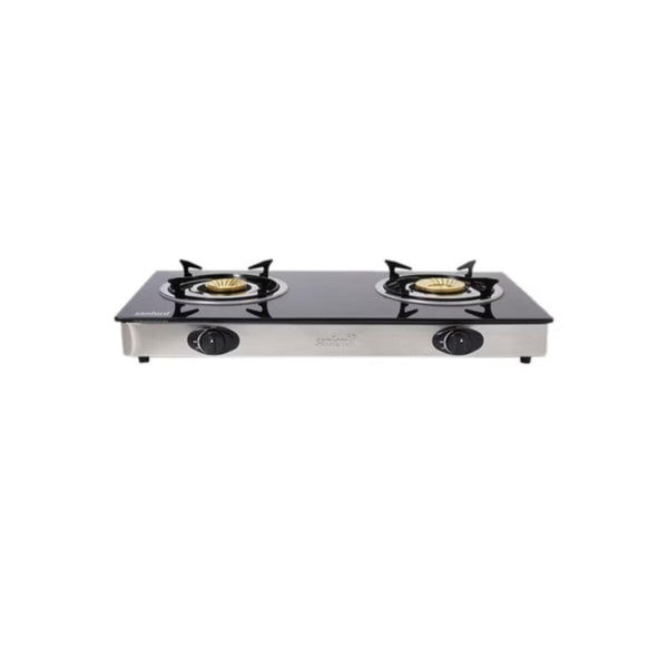 SANFORD | Glass Gas Stove 2 Burner With Flame Supervision Device Black | SF5229GC 2B FSD