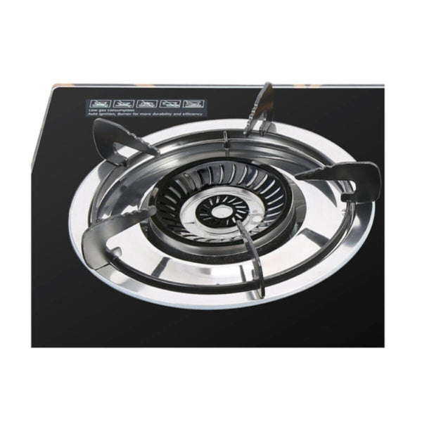 SANFORD | Infrared Glass Gas Stove 2 Burner | SF5351IGC B DESIGN 2