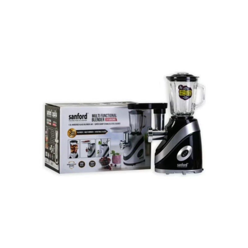 SANFORD | Mutlifunctional Blender With Meat Grinder 1.5 Litres 1000W | SF5860MG BS