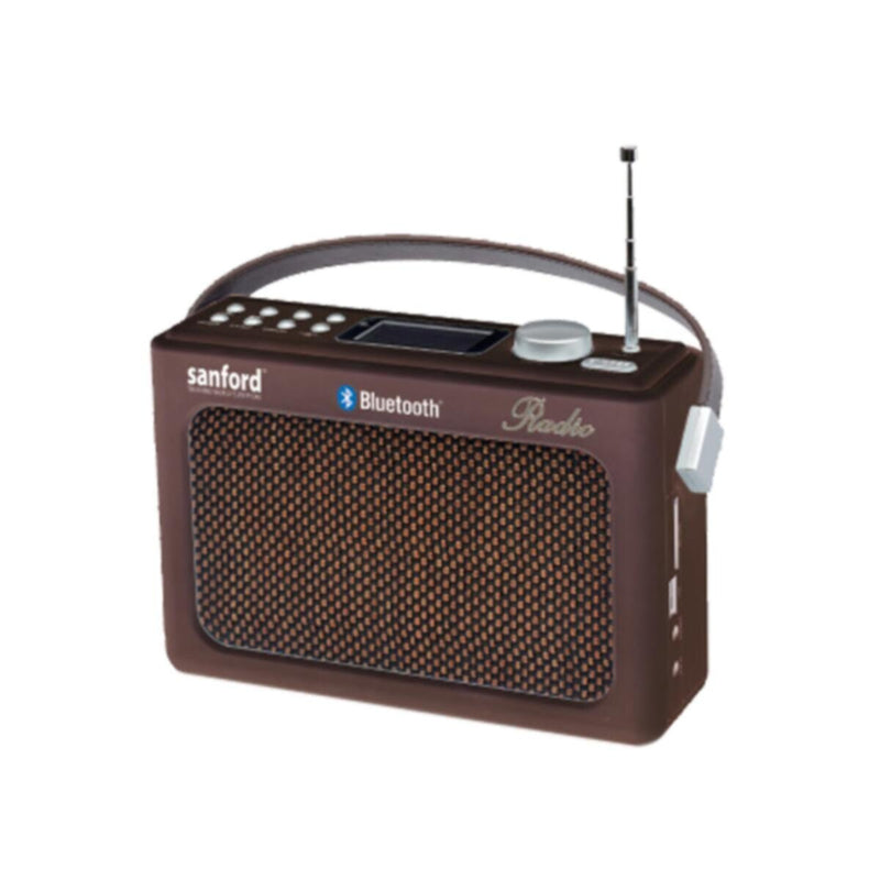 SANFORD | Portable Bluetooth Radio Brown | SF3306PR BS