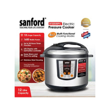 SANFORD | Pressure Cooker 12 Liters 1600 Watts | SF3203EPC BS