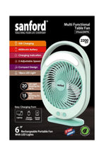 SANFORD | Rechargeable Mini Fan | SF6662MFN