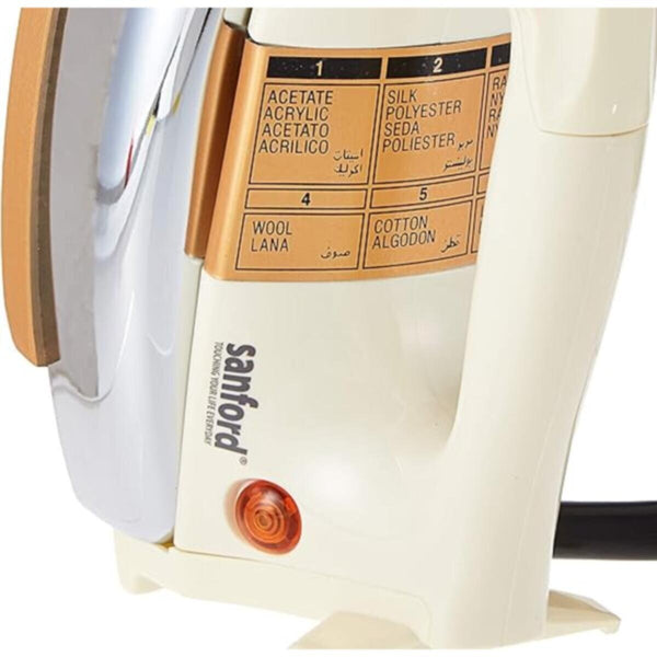 SANFORD | Stainless Steel Dry Iron 1100 Watts White | SF20DI BS