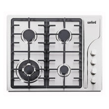 SANFORD | Stainless Steel Gas Hob 4 Burner | SF5455GH BS