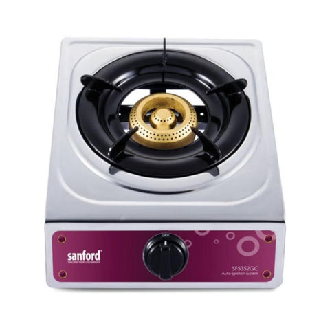 SANFORD | Stainless Steel Gas Stove 1 Burner Silver | SF5352GC 1B
