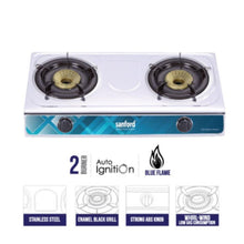 SANFORD | Stainless Steel Gas Stove Double Burner | SF5313GC B