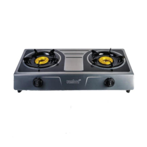 SANFORD | Stainless Steel Gas Stove Double Burner Silver | SF5221GC A
