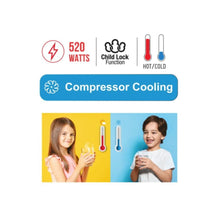 SANFORD | Water Dispenser Hot & Cold 520 Watts Black Silver | SF1413WD BS