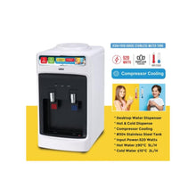 SANFORD | Water Dispenser Hot & Cold 520 Watts Black Silver | SF1413WD BS