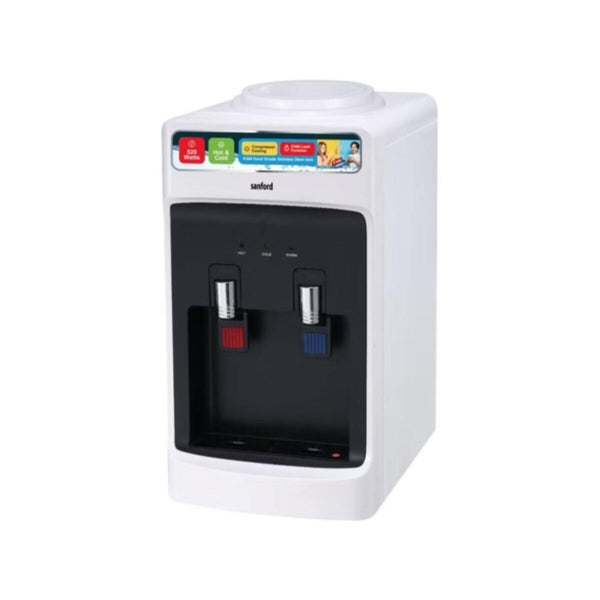 SANFORD | Water Dispenser Hot & Cold 520 Watts Black Silver | SF1413WD BS