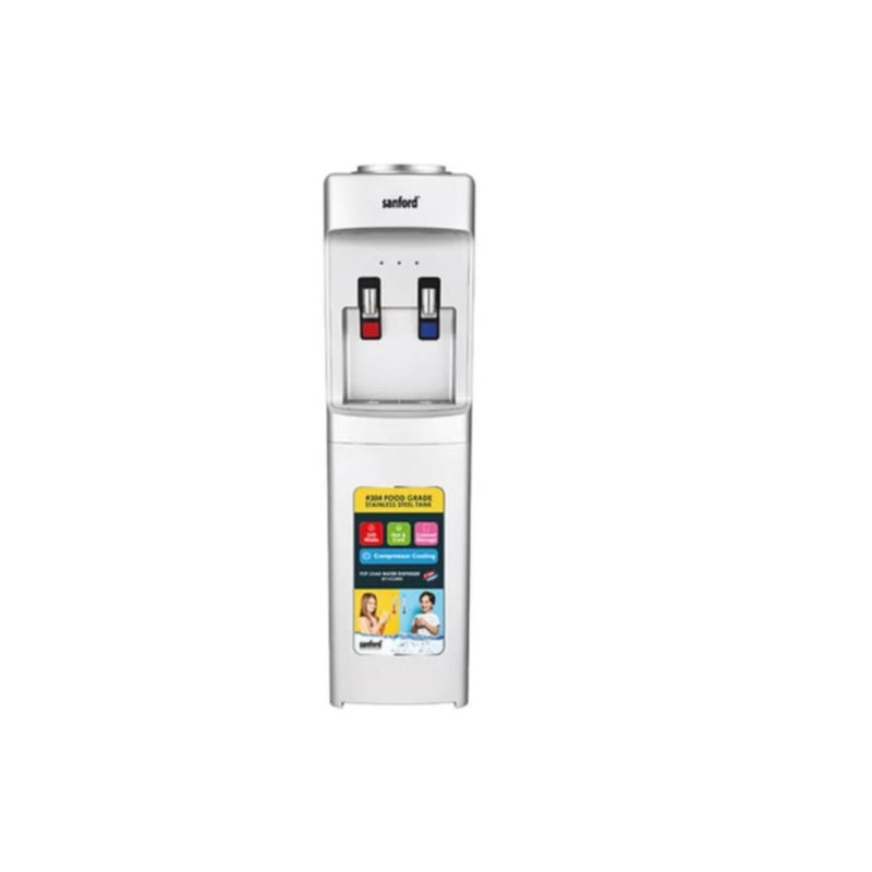 SANFORD | Water Dispenser Hot & Cold Black Silver | SF1412WD BS-D