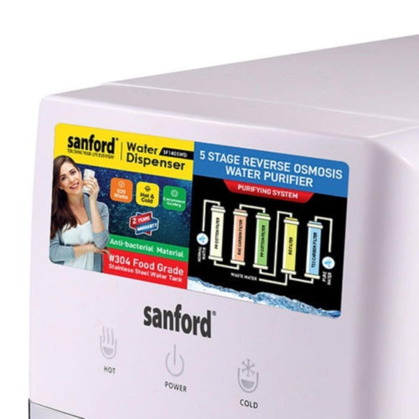 SANFORD | Water Dispenser With 5 Stage Ro Water Purifier | SF1405WD BS