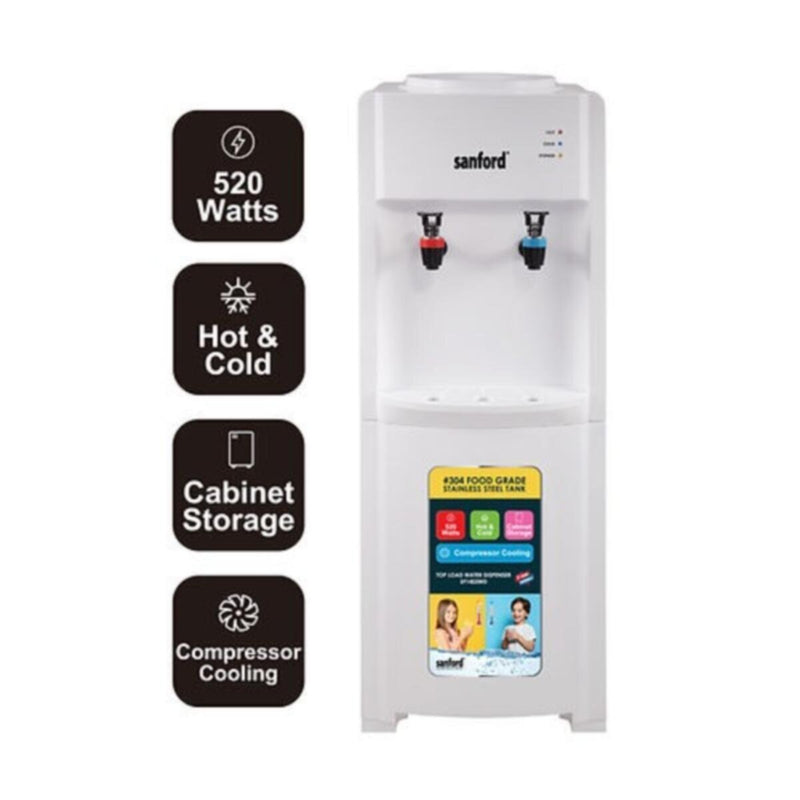 SANFORD | Water Dispenser With Cabinet White | SF1403WD BS