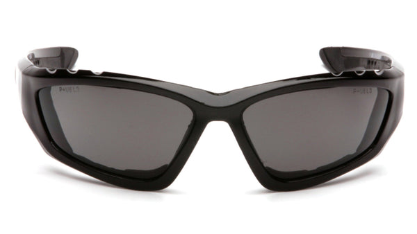 PYRAMEX | Safety Goggles Gray Anti-Fog Lens with Padded Black Frame | SB8720DTP