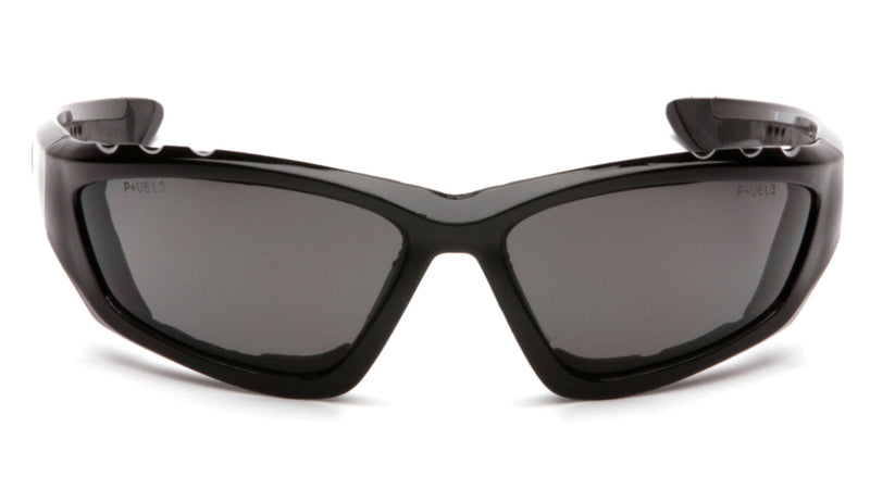 PYRAMEX | Safety Goggles Gray Anti-Fog Lens with Padded Black Frame | SB8720DTP