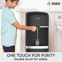 SURE | Touch Water Dispenser Bottom Loading 5 Gallon Black | SBL70