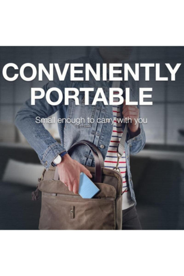 SEAGATE | One Touch 1TB External HDD with Password Protection Light Blue | STKY1000402