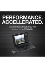 SEAGATE | One Touch 1TB External SSD Up to 1030 Mb/s, for Windows and Mac Black | STKG1000400