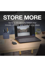 SEAGATE | One Touch 2 TB External SSD Up to 1030 Mb/s, for Windows and Mac Black | STKG2000400