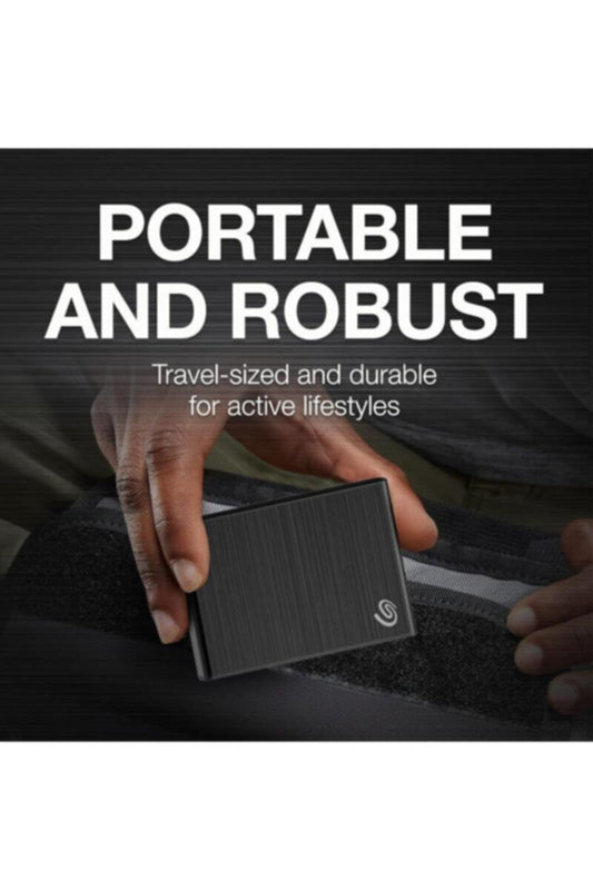 SEAGATE | One Touch 2 TB External SSD Up to 1030 Mb/s, for Windows and Mac Black | STKG2000400