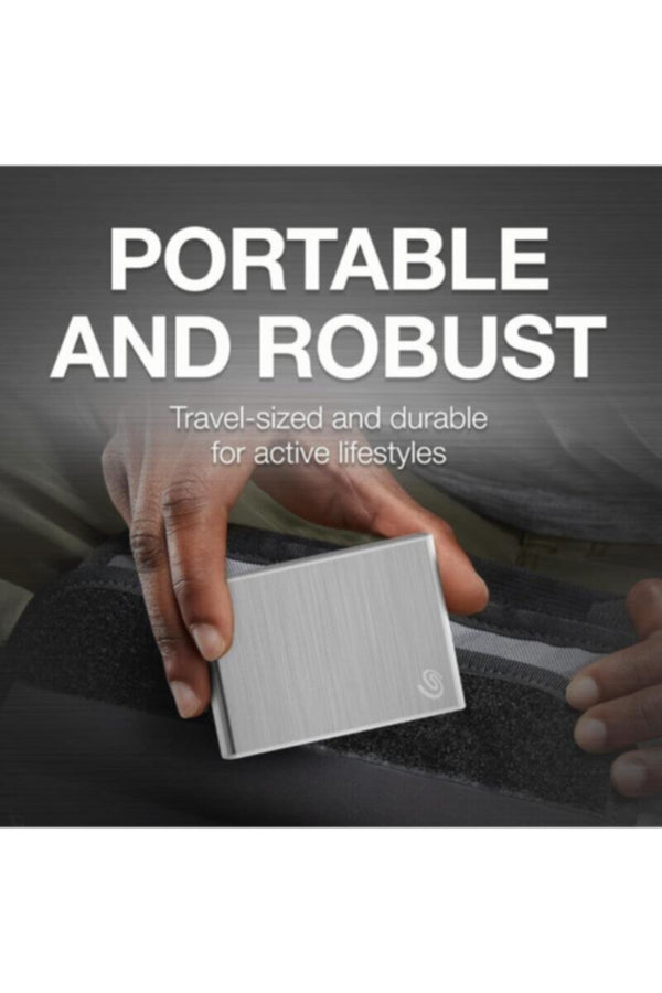 SEAGATE | One Touch 2 TB External SSD Up to 1030 Mb/s, for Windows and Mac Silver | STKG2000401