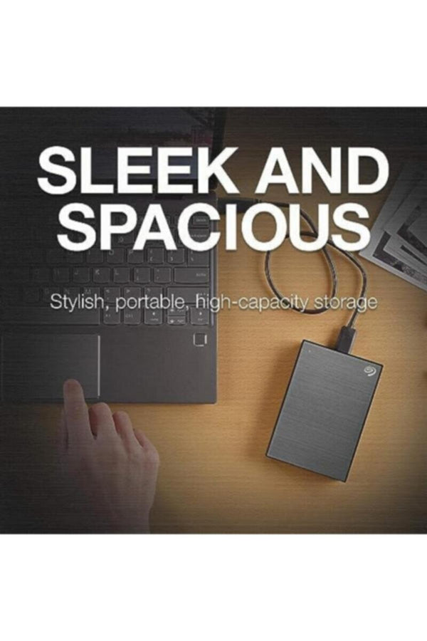 SEAGATE | One Touch 2TB External HDD with Password Protection Black | STKY2000400