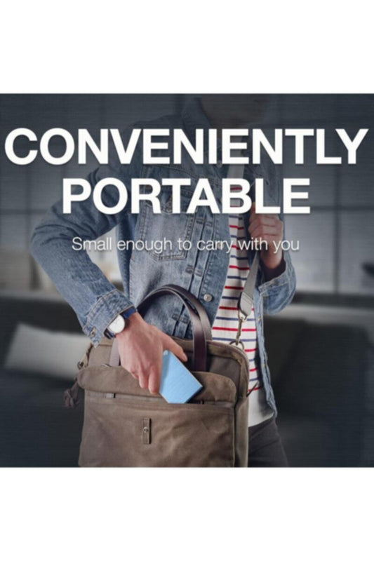 SEAGATE | One Touch 2TB External HDD with Password Protection Light Blue | STKY2000402