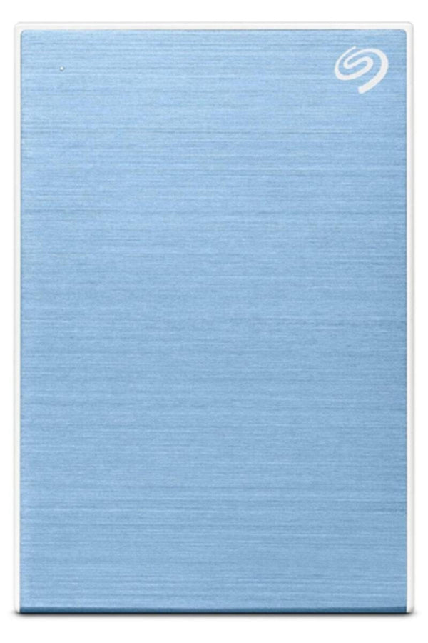 SEAGATE | One Touch 2TB External HDD with Password Protection Light Blue | STKY2000402