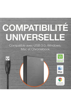 SEAGATE | One Touch 4TB External HDD with Password Protection Black | STKZ4000400